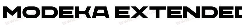Modeka Extended字体转换